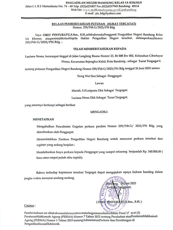 Retur 259 Luciana Nessa